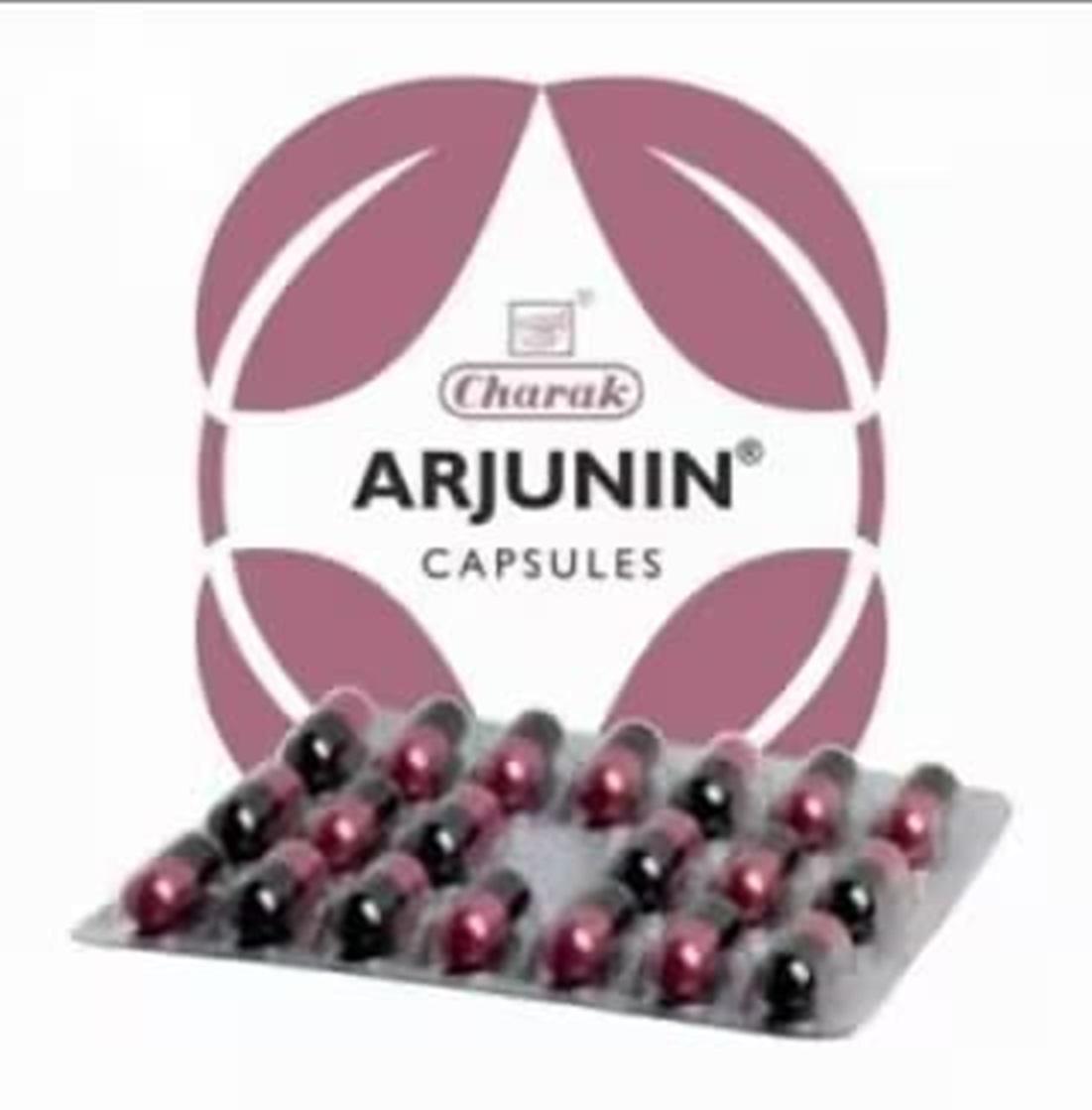 Charak Arjunin - Pack of 3 X 20 Capsules 
Charak Arjunin - Pack of 3 X 20 Capsules