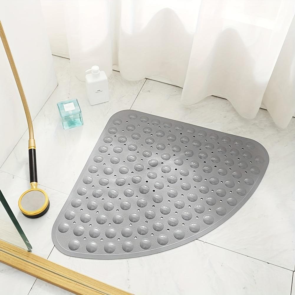 Fan-Shaped Non-Slip Mat with Suction Cups And Drainage Holes Made of PVC Material Suitable for Bathtubs Bathrooms And Can Be Machine Washed 54x54cm сірий
Fan-Shaped Non-Slip Mat with Suction Cups And Drainage Holes Made of PVC Material Suitable for Bathtubs Bathrooms And Can Be Machine Washed 54x54cm сірий