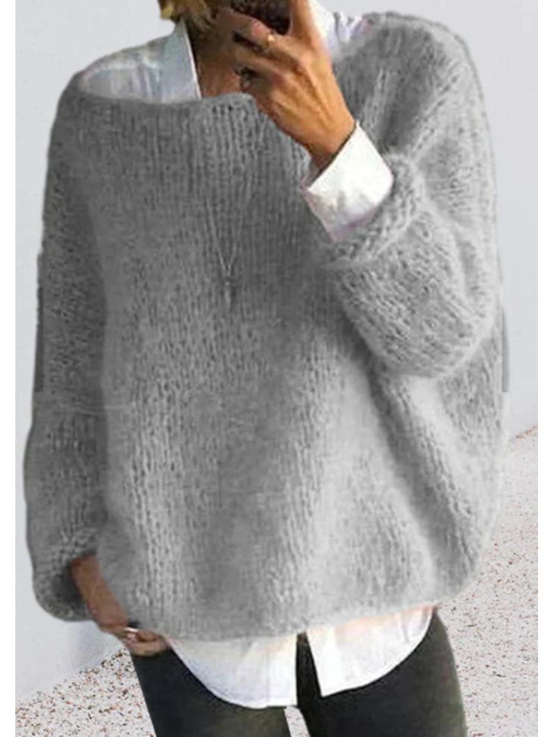 Женский вязаный свитер 2025: Европейская и американская осенне-зимняя мода, повседневный топ XL
Женский вязаный свитер 2025: Европейская и американская осенне-зимняя мода, повседневный топ XL