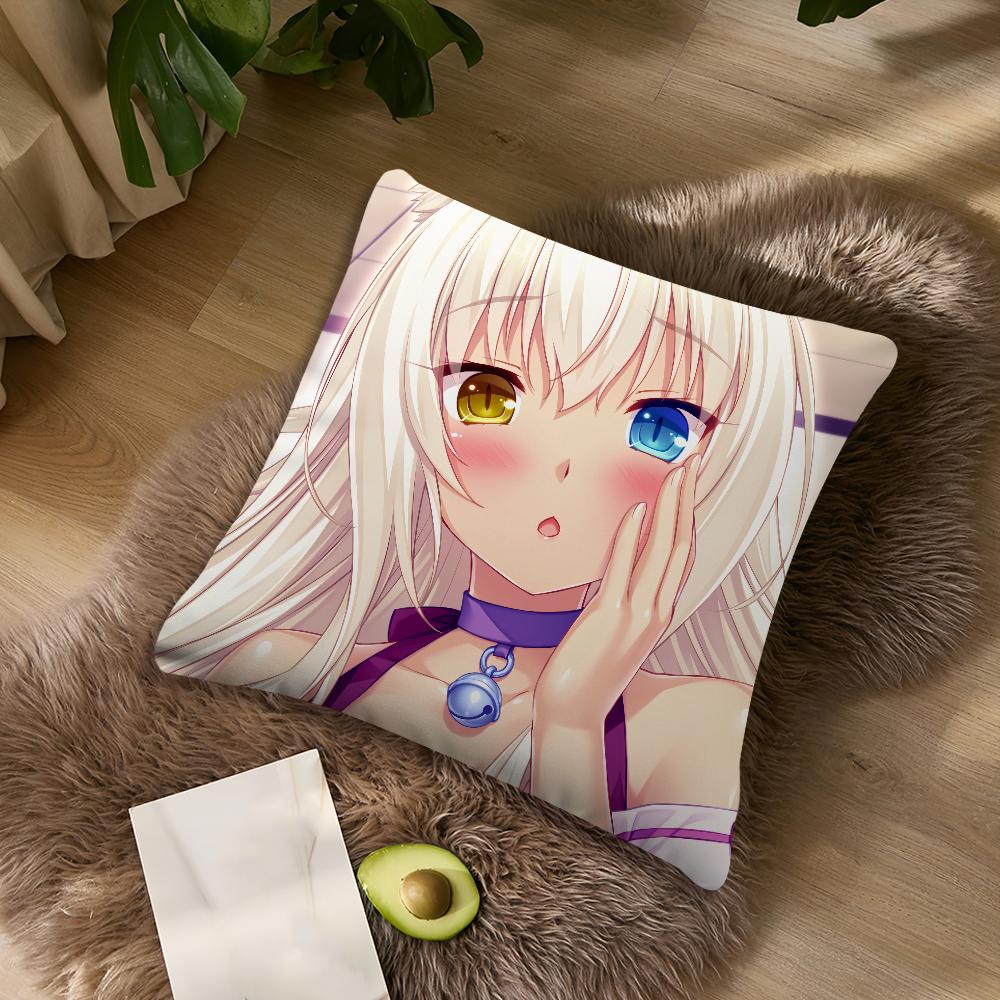 Cat Girl Cute N-Nekopara Chocola cushion For Bedroom Car Coffee Shop Room Soft and Living Room Sofa Decorative Pillow Cover Case 30cmx30cm
Cat Girl Cute N-Nekopara Chocola cushion For Bedroom Car Coffee Shop Room Soft and Living Room Sofa Decorative Pillow Cover Case 30cmx30cm