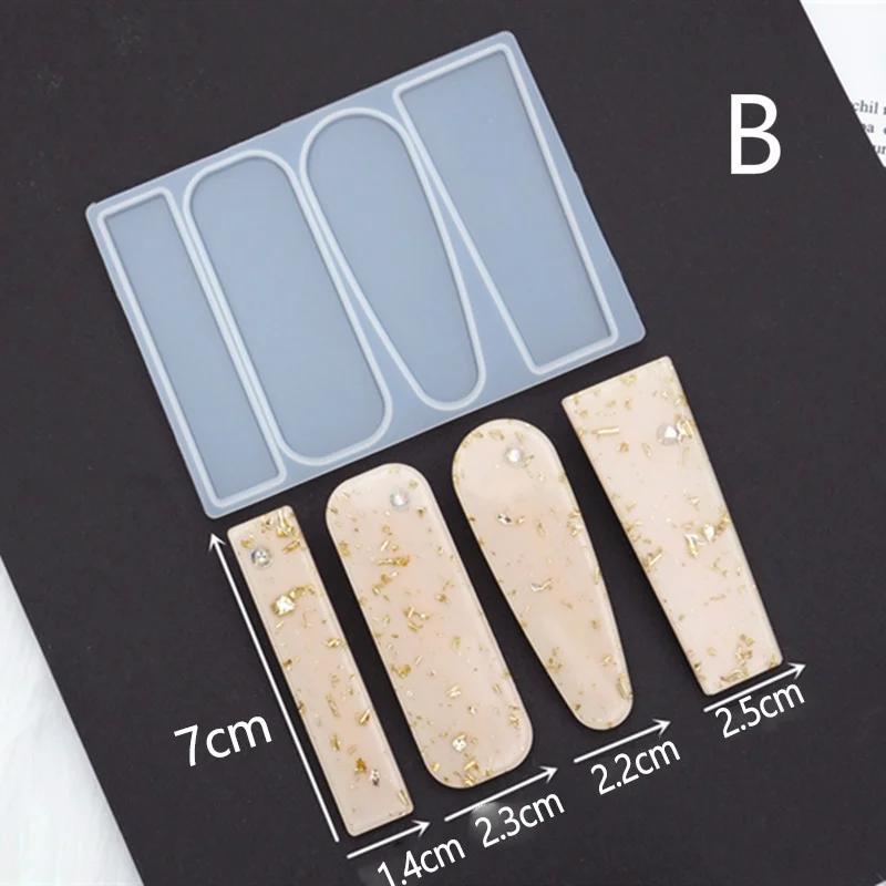 Handmade Hairclip DIY Craft Mould Jewelry Making Tool Silicone Molds Creative Mold+10pcs Hairclip 2
Handmade Hairclip DIY Craft Mould Jewelry Making Tool Silicone Molds Creative Mold+10pcs Hairclip 2
