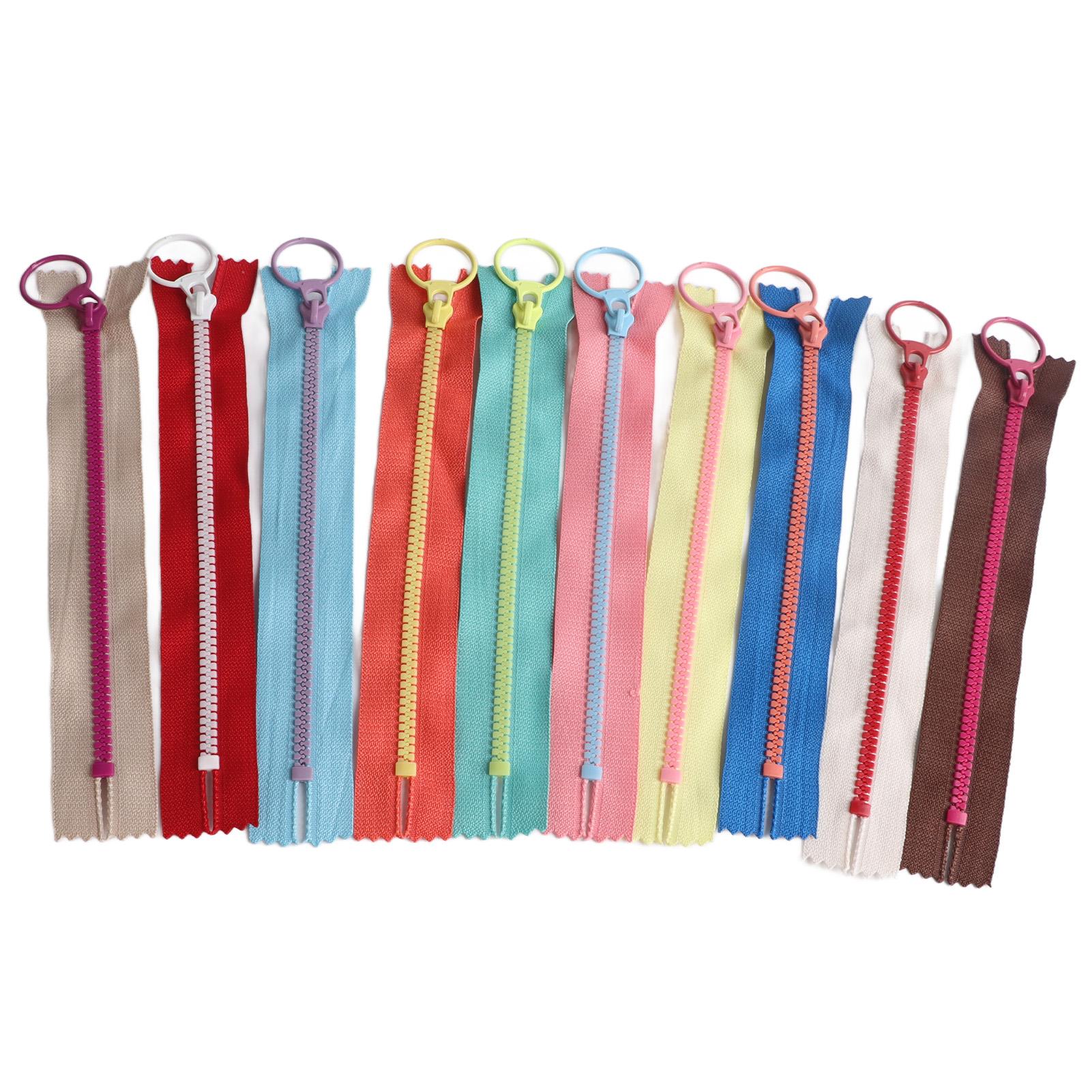 10Pcs Colorful Zippers 5.9in Long Contrast Color Durable Resin Fabric Sewing Zippers for DIY Craft
10Pcs Colorful Zippers 5.9in Long Contrast Color Durable Resin Fabric Sewing Zippers for DIY Craft