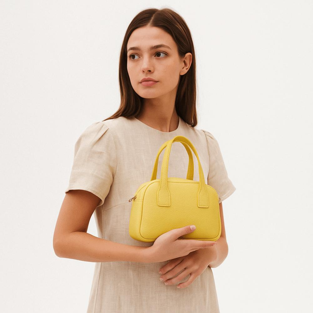 Korean Style Boston Tote Bag High Quality Leather Lichee Pattern Crossbody Bag Outdoor коричневий
Korean Style Boston Tote Bag High Quality Leather Lichee Pattern Crossbody Bag Outdoor коричневий