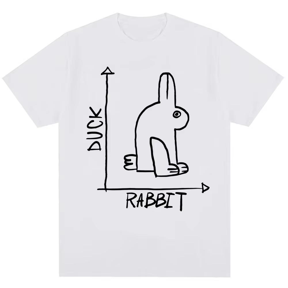 Funny Rabbit Duck Design Meme T Shirt Fashion Men Women Humor Cute Short Sleeve Oversized Cotton Casual New T Shirts Streetwear 5XL
Funny Rabbit Duck Design Meme T Shirt Fashion Men Women Humor Cute Short Sleeve Oversized Cotton Casual New T Shirts Streetwear 5XL