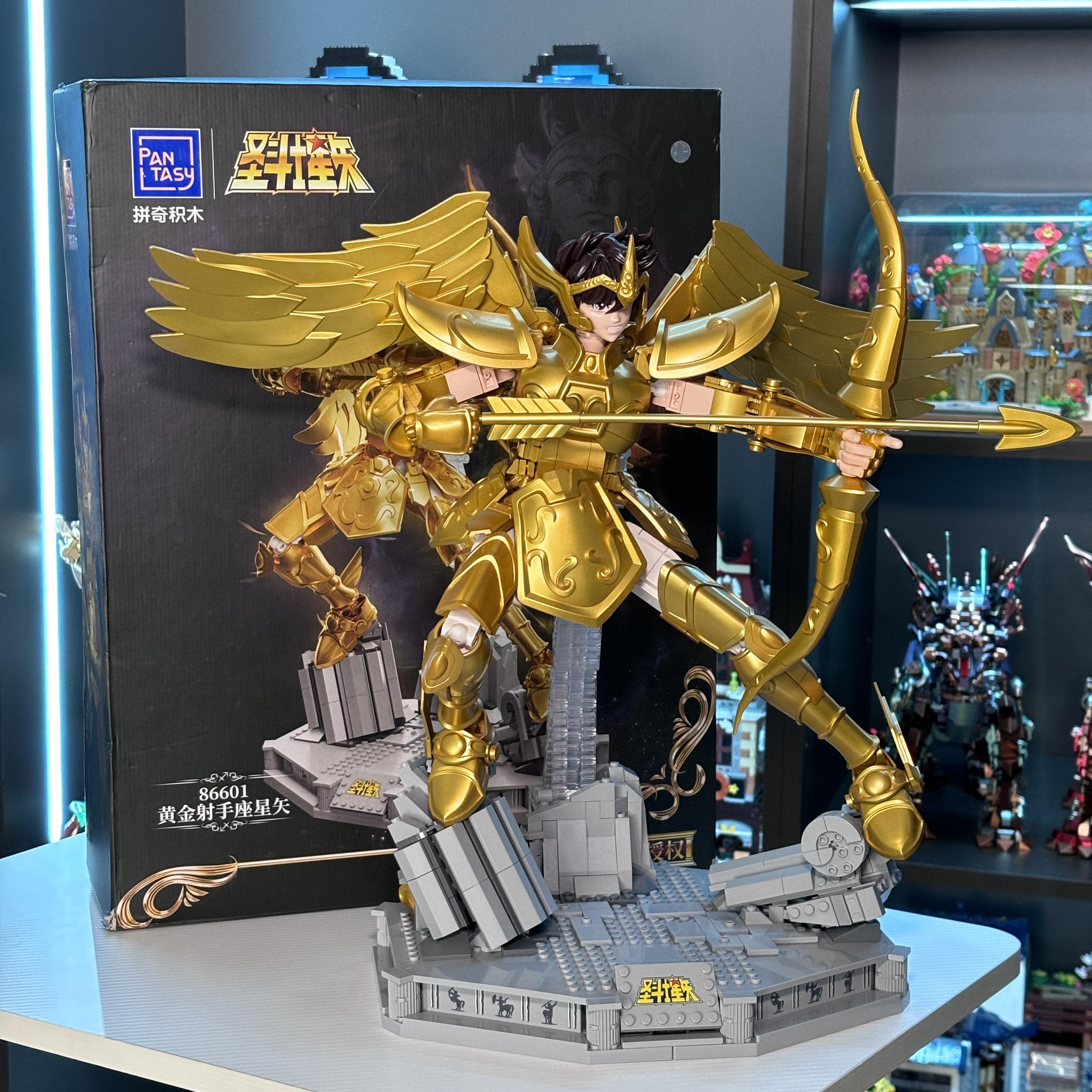 Pantasy Saint Seiya Building Blocks Sagittarius Anime Assembly Model Toys Collection Figure Desktop Decoration Christmas Gifts NO BOX
Pantasy Saint Seiya Building Blocks Sagittarius Anime Assembly Model Toys Collection Figure Desktop Decoration Christmas Gifts NO BOX