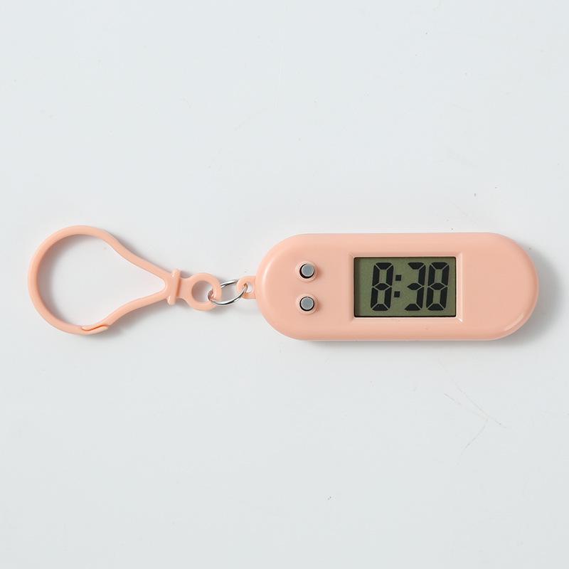 Mini Digital LCD Macaron Clock Keychain - Exquisite Backpack Charm Gift
Mini Digital LCD Macaron Clock Keychain - Exquisite Backpack Charm Gift