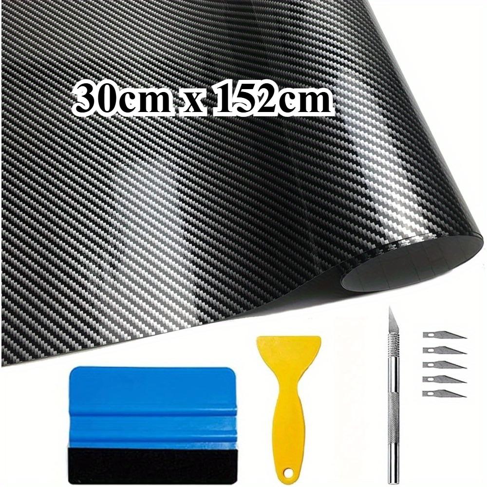 6D Carbon Fiber Vinyl Self - Adhesive Wrap Film - for Car, Motorcycle, Computer(2 Sizes: 20cmx152cm & 30cmx152cm, Tool Included)
6D Carbon Fiber Vinyl Self - Adhesive Wrap Film - for Car, Motorcycle, Computer(2 Sizes: 20cmx152cm & 30cmx152cm, Tool Included)