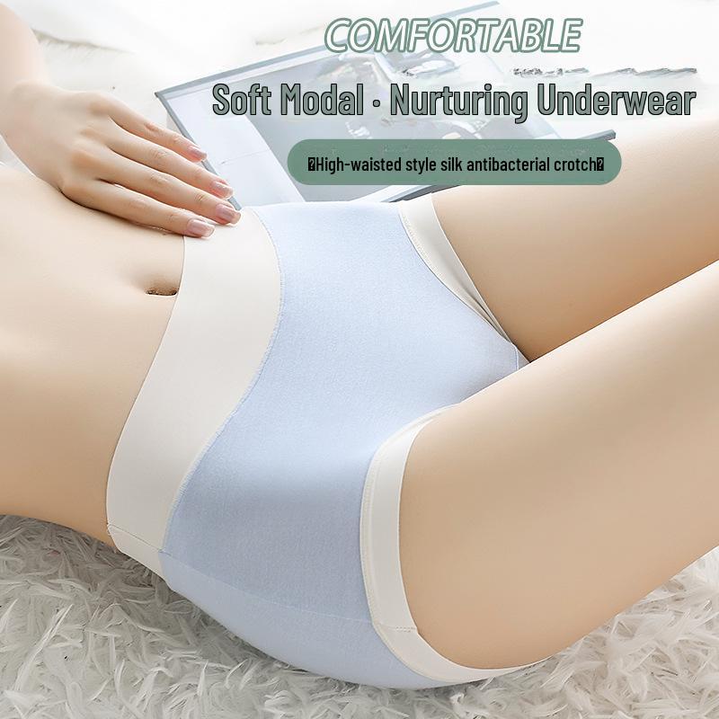 Seamless Antibacterial Modal Briefs: Soft, Waxy, Mid-Waist, Large Size, Hip-Wrapped, Contrast Color for Women XL (65-80 kg)
Seamless Antibacterial Modal Briefs: Soft, Waxy, Mid-Waist, Large Size, Hip-Wrapped, Contrast Color for Women XL (65-80 kg)