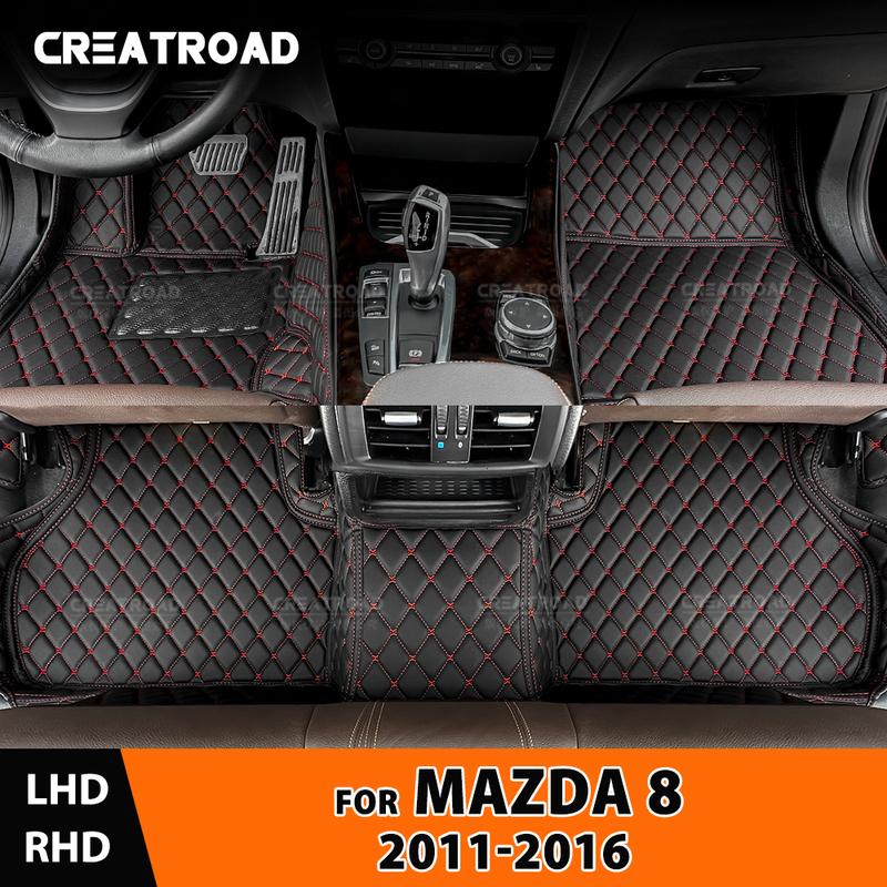 Car Floor Mats For Mazda 8 2011 2012 2013 2014 2015 2016 Auto Foot Pads Automobile Carpet Cover Interior Accessories 1PC-Black-Black
Car Floor Mats For Mazda 8 2011 2012 2013 2014 2015 2016 Auto Foot Pads Automobile Carpet Cover Interior Accessories 1PC-Black-Black