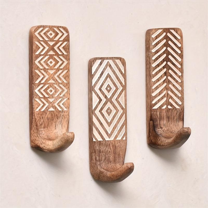 3Pcs Wood Wall Hooks-Adhesive Wall Hooks-Boho Decorative Wall Hooks
3Pcs Wood Wall Hooks-Adhesive Wall Hooks-Boho Decorative Wall Hooks