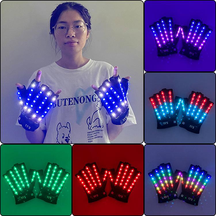 Светодиодные перчатки Росомахи и трехцветные светящиеся очки-дуга для сценических и барных выступлений One Size
Светодиодные перчатки Росомахи и трехцветные светящиеся очки-дуга для сценических и барных выступлений One Size