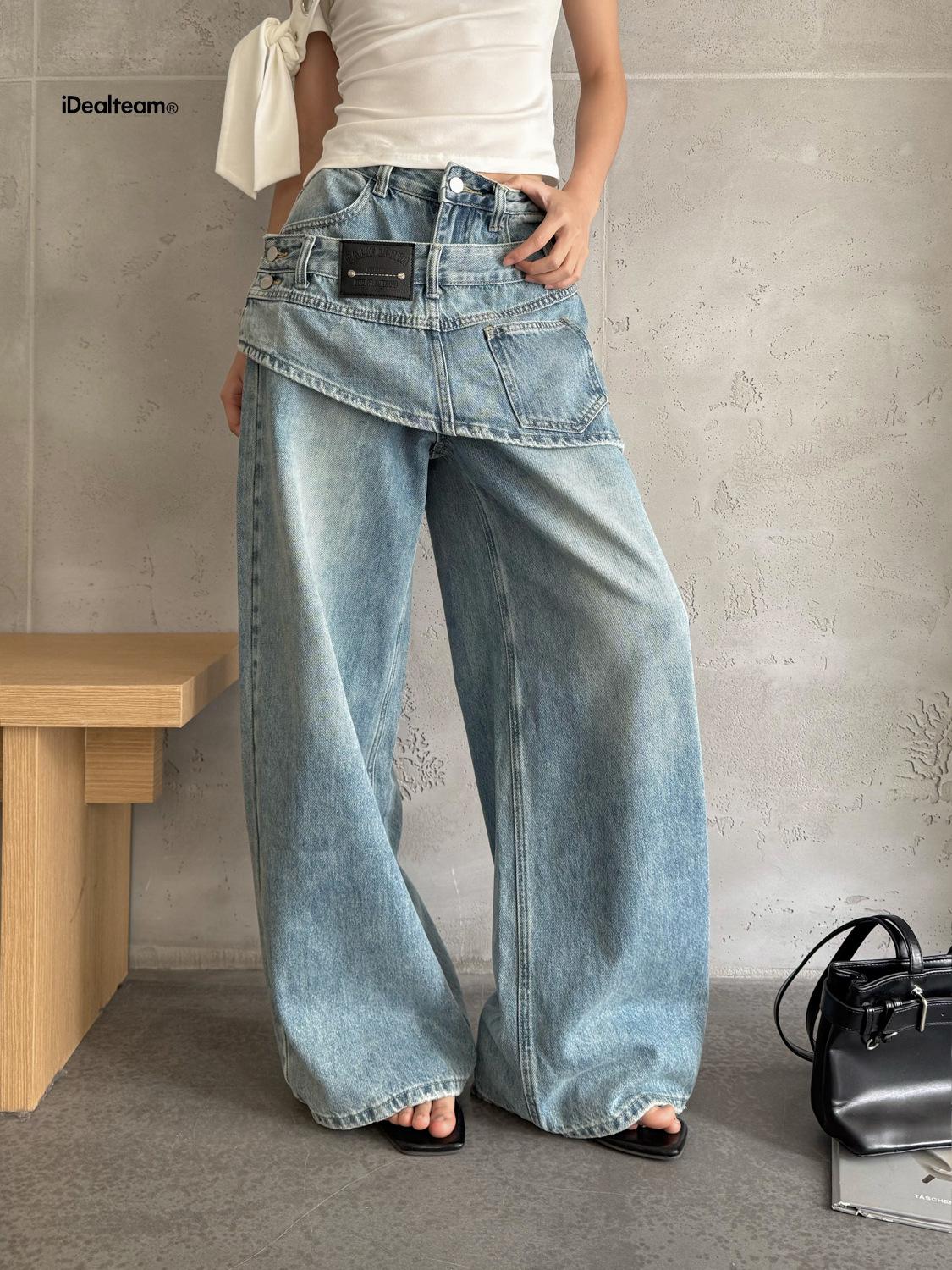 INSS Designer Wide-Leg Loose Jeans - Spring/Summer 2026 Collection #900613 M синій
INSS Designer Wide-Leg Loose Jeans - Spring/Summer 2026 Collection #900613 M синій