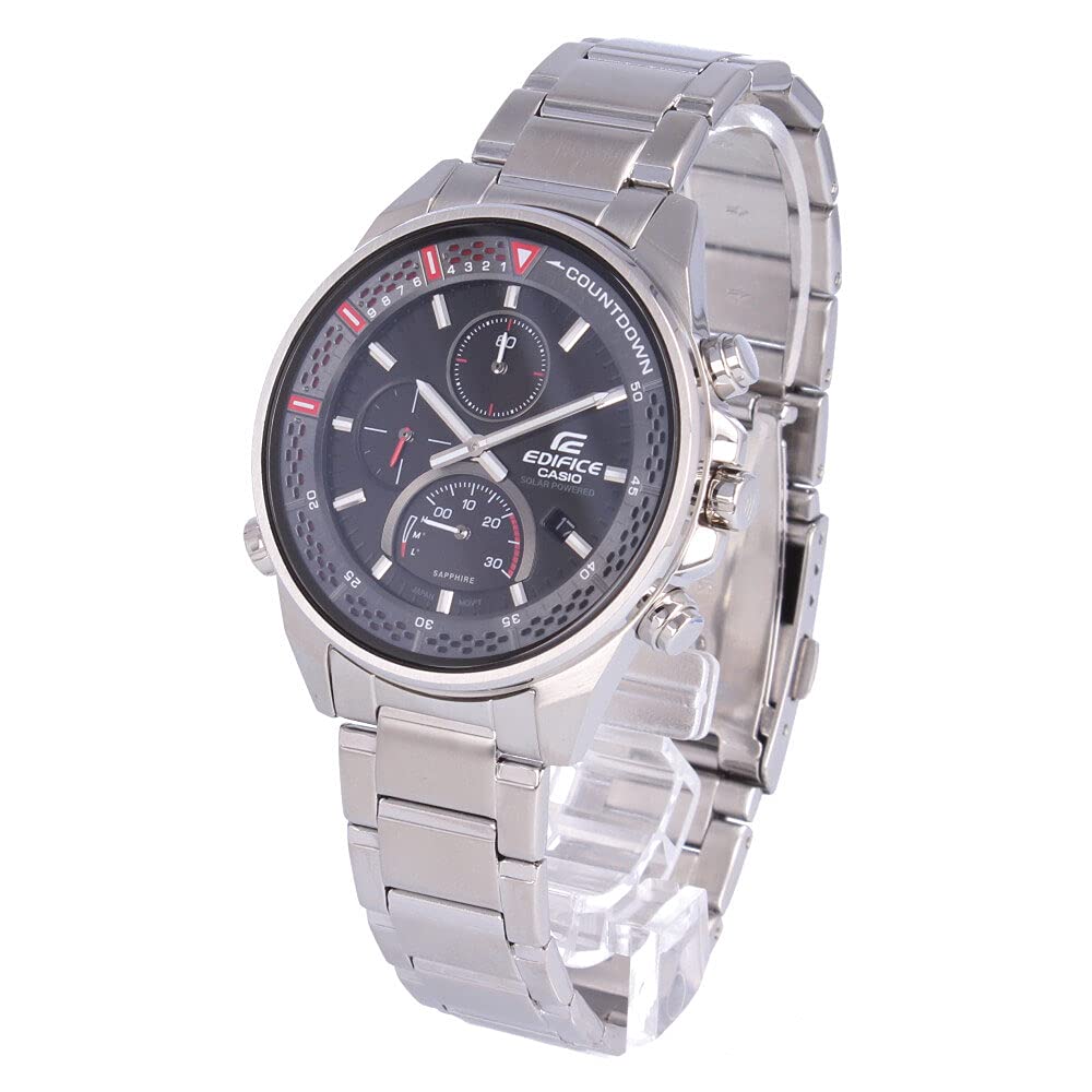 CASIO Casio EDIFICE Watch Men s Waterproof Solar Sapphire Metal Silver Black EFS-S590D-1A Business Present Gift Father s Day
CASIO Casio EDIFICE Watch Men s Waterproof Solar Sapphire Metal Silver Black EFS-S590D-1A Business Present Gift Father s Day