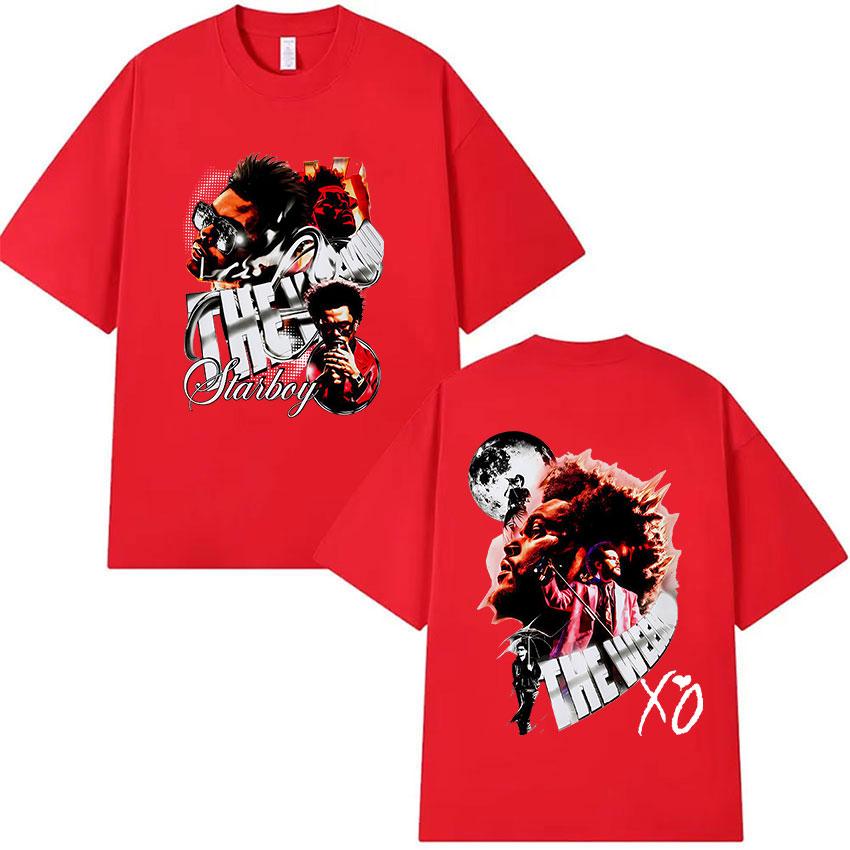 Rapper THE WEEKND STARBOY Tour Graphic T Shirt Men Women Hip Hop Pop Music Short Sleeve Tshirt Cotton Tshirts Streetwear S
Rapper THE WEEKND STARBOY Tour Graphic T Shirt Men Women Hip Hop Pop Music Short Sleeve Tshirt Cotton Tshirts Streetwear S