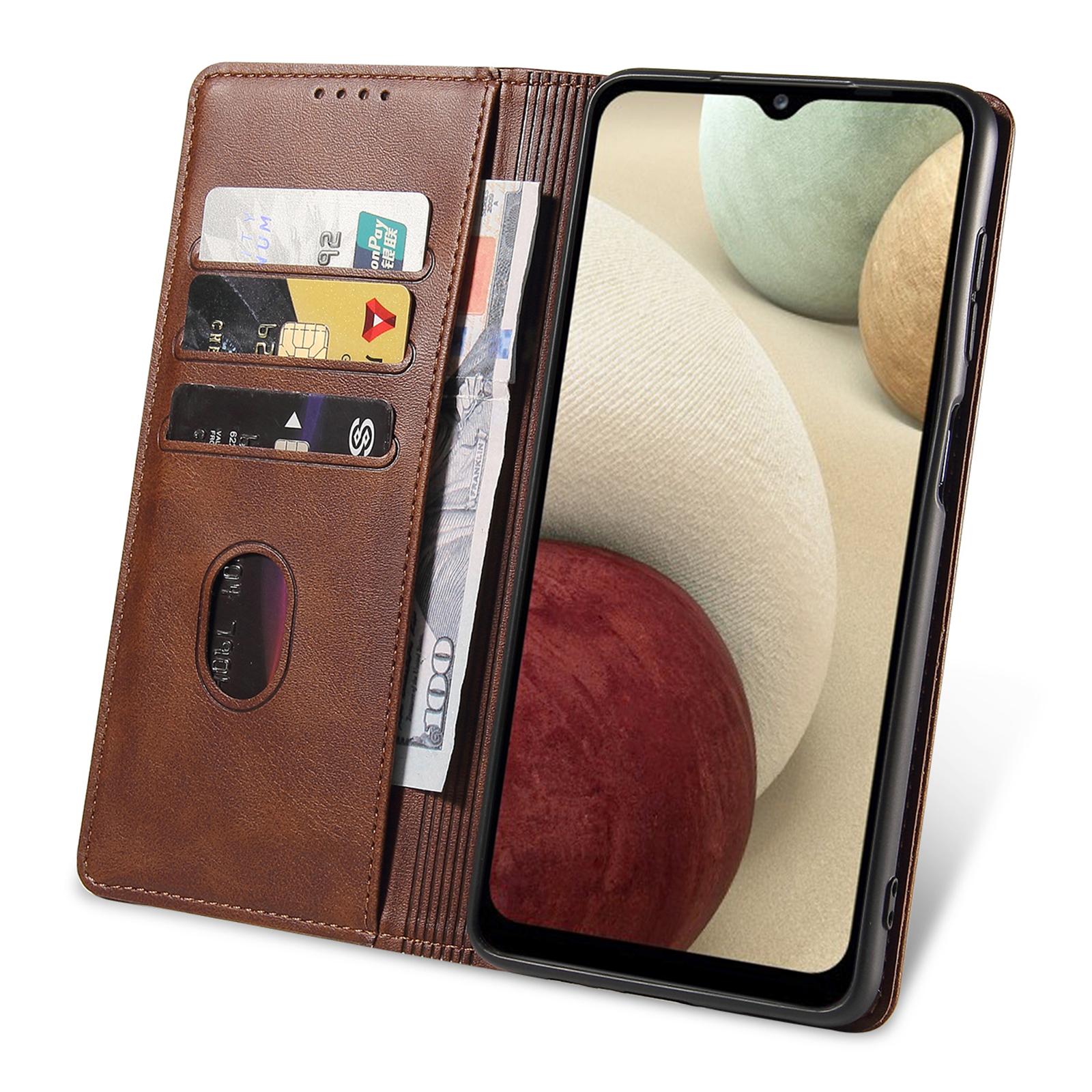 Protective Phone Case For Samsung Galaxy A22 4G (EU Version),Leather Calf Texture Phone Cover Wallet Stand Brown
Protective Phone Case For Samsung Galaxy A22 4G (EU Version),Leather Calf Texture Phone Cover Wallet Stand Brown