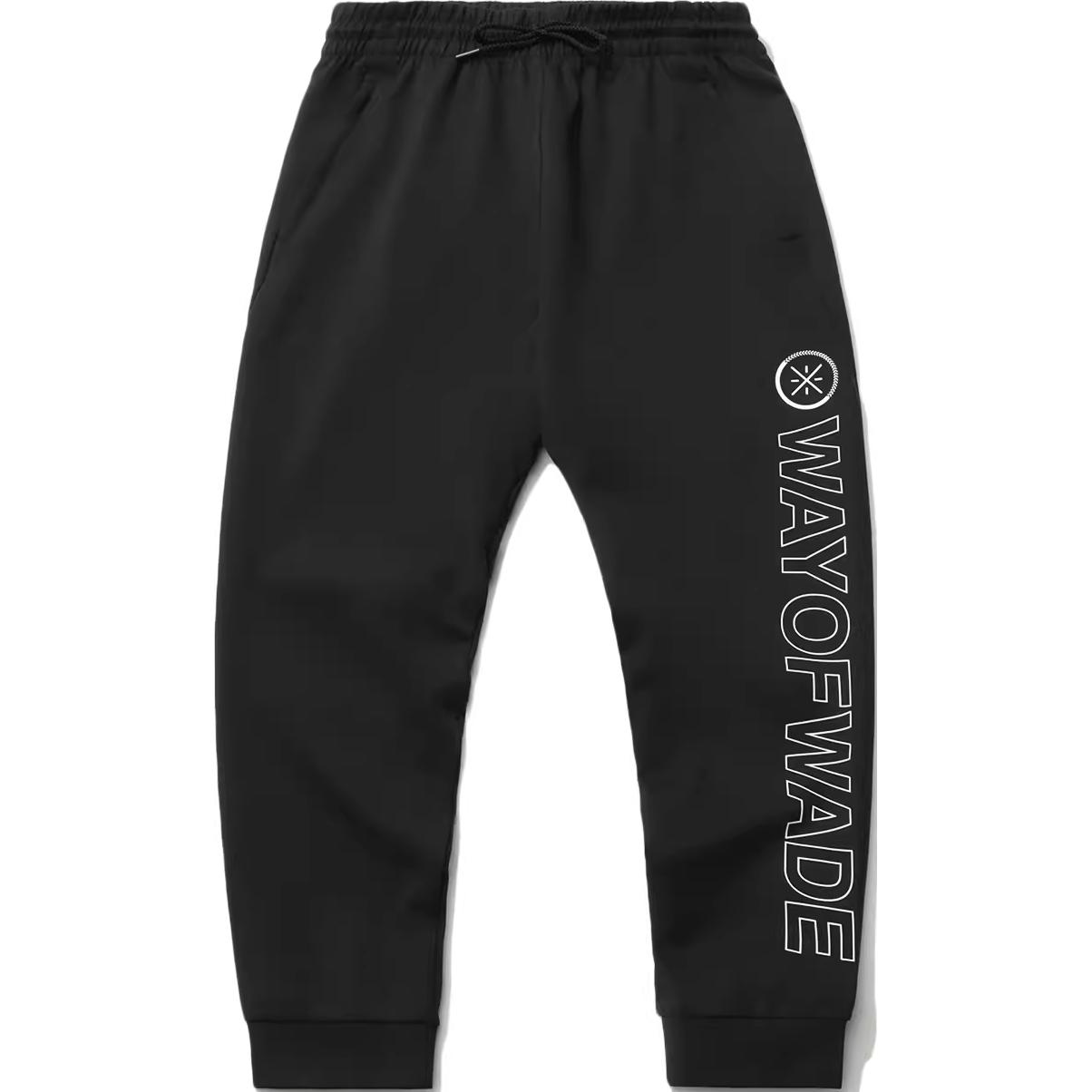 Спортивные брюки Li Ning Wade Series с надписью, средней посадки, на кулиске, с манжетами, мужские, черные AKLR195-1 XL
Спортивные брюки Li Ning Wade Series с надписью, средней посадки, на кулиске, с манжетами, мужские, черные AKLR195-1 XL