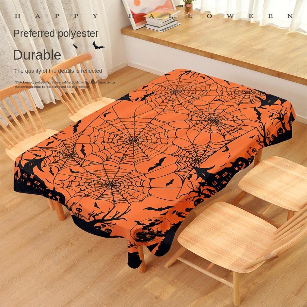 Polyester Wrinkle Free Table Cloth Halloween Decorations, Dinner Parties and Scary Movie Nights
Polyester Wrinkle Free Table Cloth Halloween Decorations, Dinner Parties and Scary Movie Nights