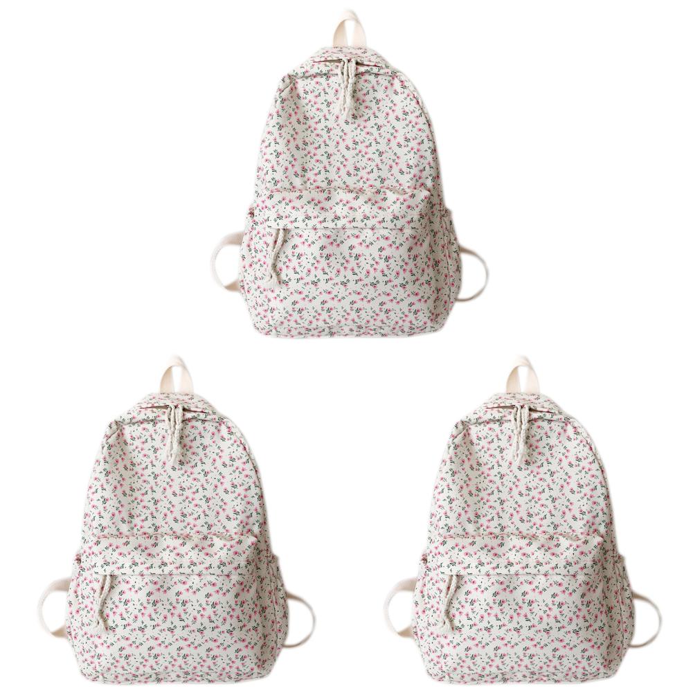 Женская школьная сумка с цветочным принтом для девочек-подростков (Цветочный) 
Женская школьная сумка с цветочным принтом для девочек-подростков (Цветочный)