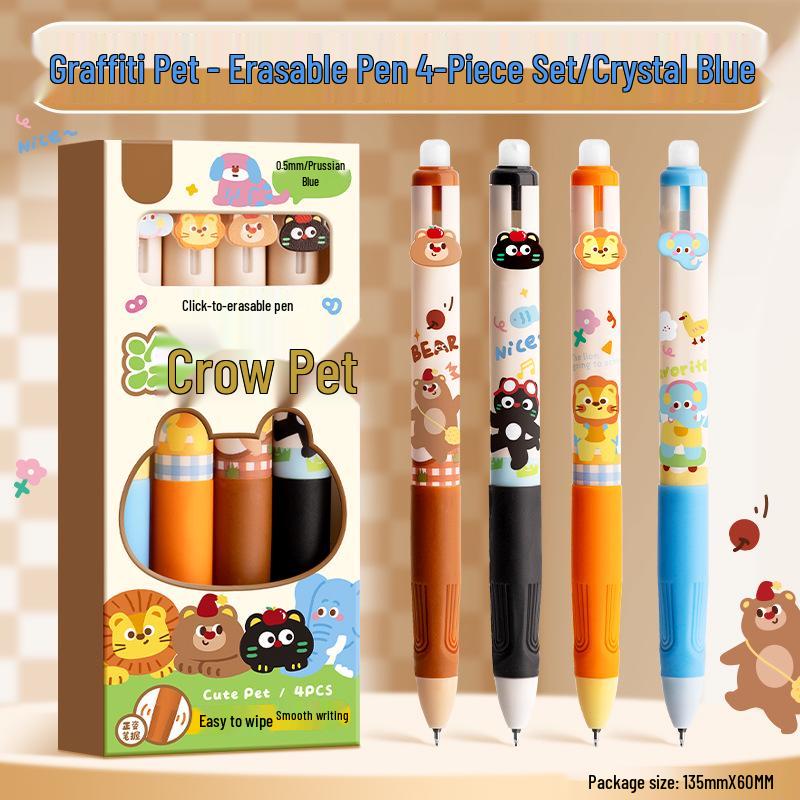 Apple Party Erasable Gel Pen: Soft Grip, Ideal for Third Graders, Promotes Correct Posture, Push-Button Design. 0.5mm
Apple Party Erasable Gel Pen: Soft Grip, Ideal for Third Graders, Promotes Correct Posture, Push-Button Design. 0.5mm