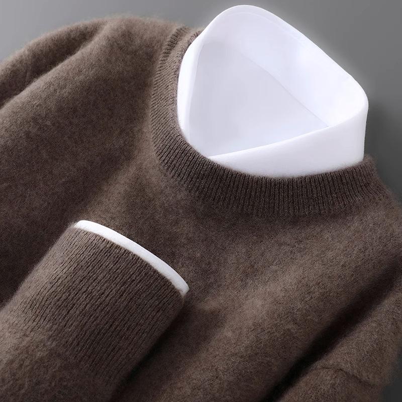 Men s Plus Size 100% Pure Wool Round Neck Cashmere Sweater - Autumn/Winter Casual Knit Pullover M
Men s Plus Size 100% Pure Wool Round Neck Cashmere Sweater - Autumn/Winter Casual Knit Pullover M