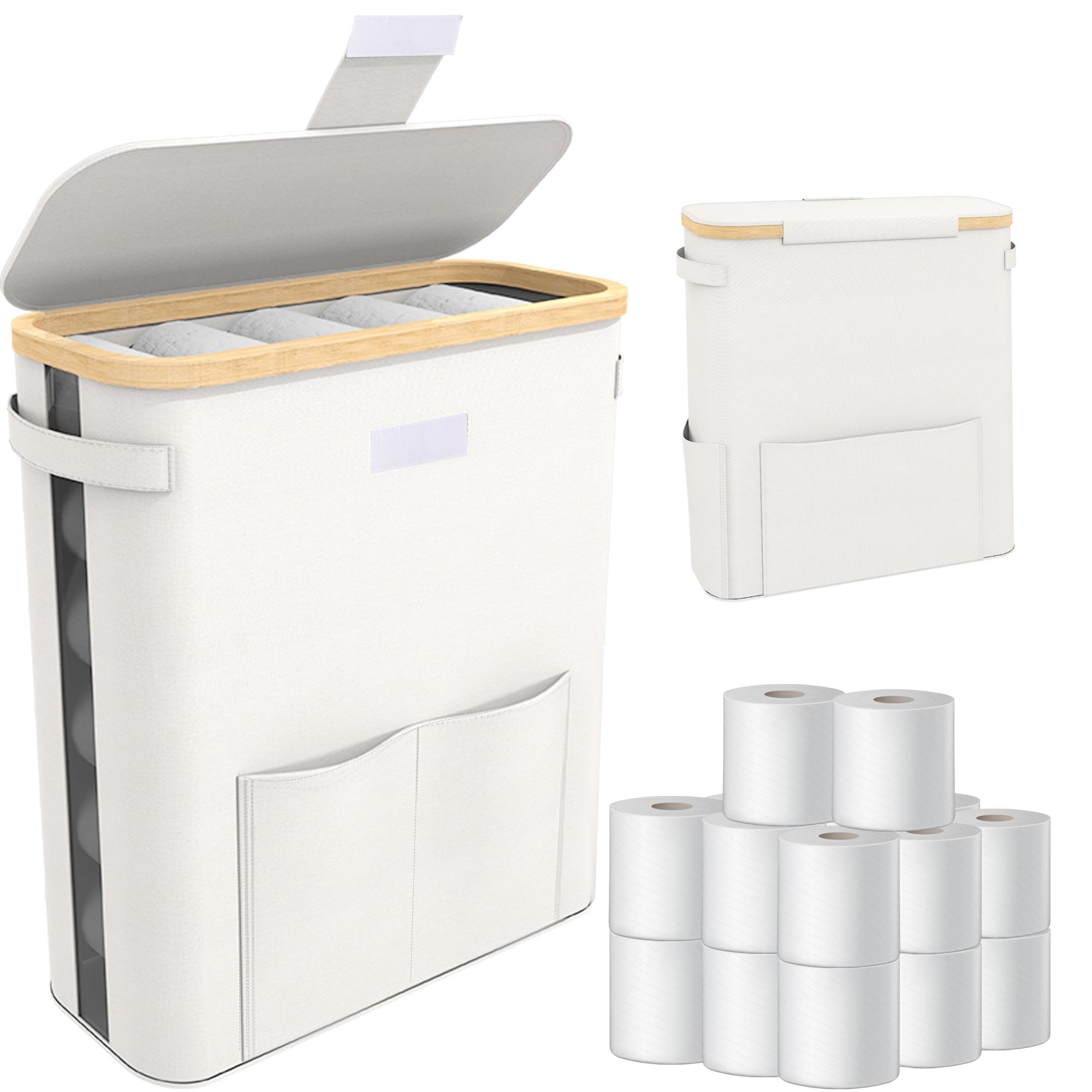 Toilet Paper Storage Basket Toilet Paper Storage Rack, Stylish Tissue Box, Suitable For Bathroom Or Cabinet Waterproof Container
Toilet Paper Storage Basket Toilet Paper Storage Rack, Stylish Tissue Box, Suitable For Bathroom Or Cabinet Waterproof Container