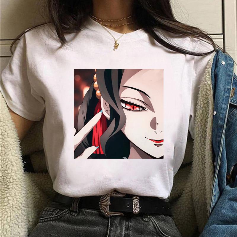 Harajuku Oversized T-Shirts Fashion Japanese Anime Demon Slayer Short Sleeve T Shirt Kawaii Graphic Tee Printed Unisex Funny Top XXXL білий
Harajuku Oversized T-Shirts Fashion Japanese Anime Demon Slayer Short Sleeve T Shirt Kawaii Graphic Tee Printed Unisex Funny Top XXXL білий