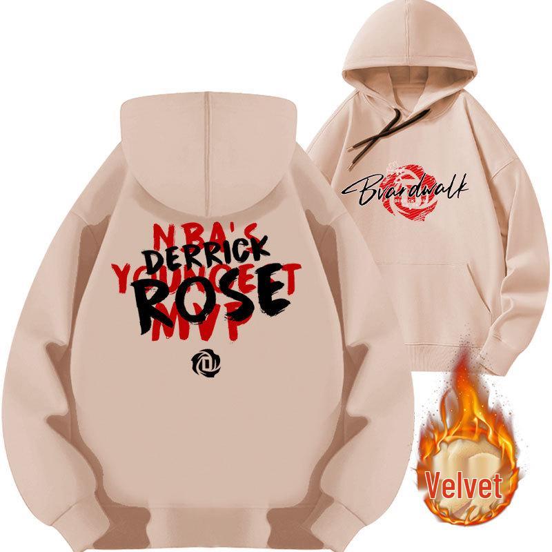 Ross MVP Bulls Number 1 Trendy Basketball Hoodie - Loose Fit, Autumn, Plus Velvet Thickened. XL
Ross MVP Bulls Number 1 Trendy Basketball Hoodie - Loose Fit, Autumn, Plus Velvet Thickened. XL