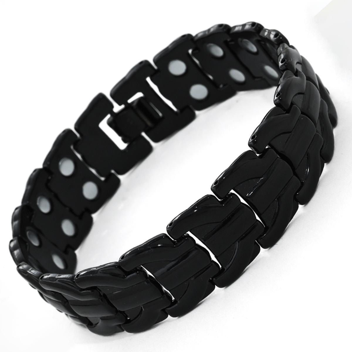 Retro Style Adjustable Magnetic Bracelet with Watch Buckle - Three Rows Design for Couples
Retro Style Adjustable Magnetic Bracelet with Watch Buckle - Three Rows Design for Couples