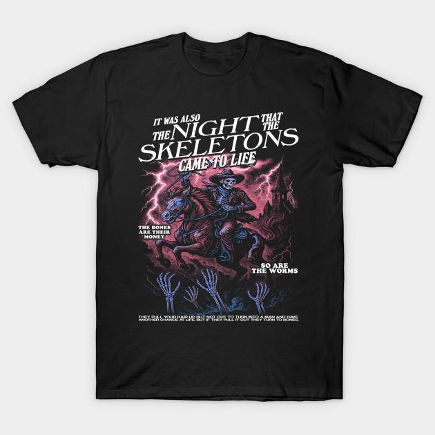 Men Black Print T-shirt Vintage I Think You Should Leave Night The Skeletons Came To Life, Retro Itysl No-Cut Transfer Paper Print Cotton Tshirt L чорний
Men Black Print T-shirt Vintage I Think You Should Leave Night The Skeletons Came To Life, Retro Itysl No-Cut Transfer Paper Print Cotton Tshirt L чорний