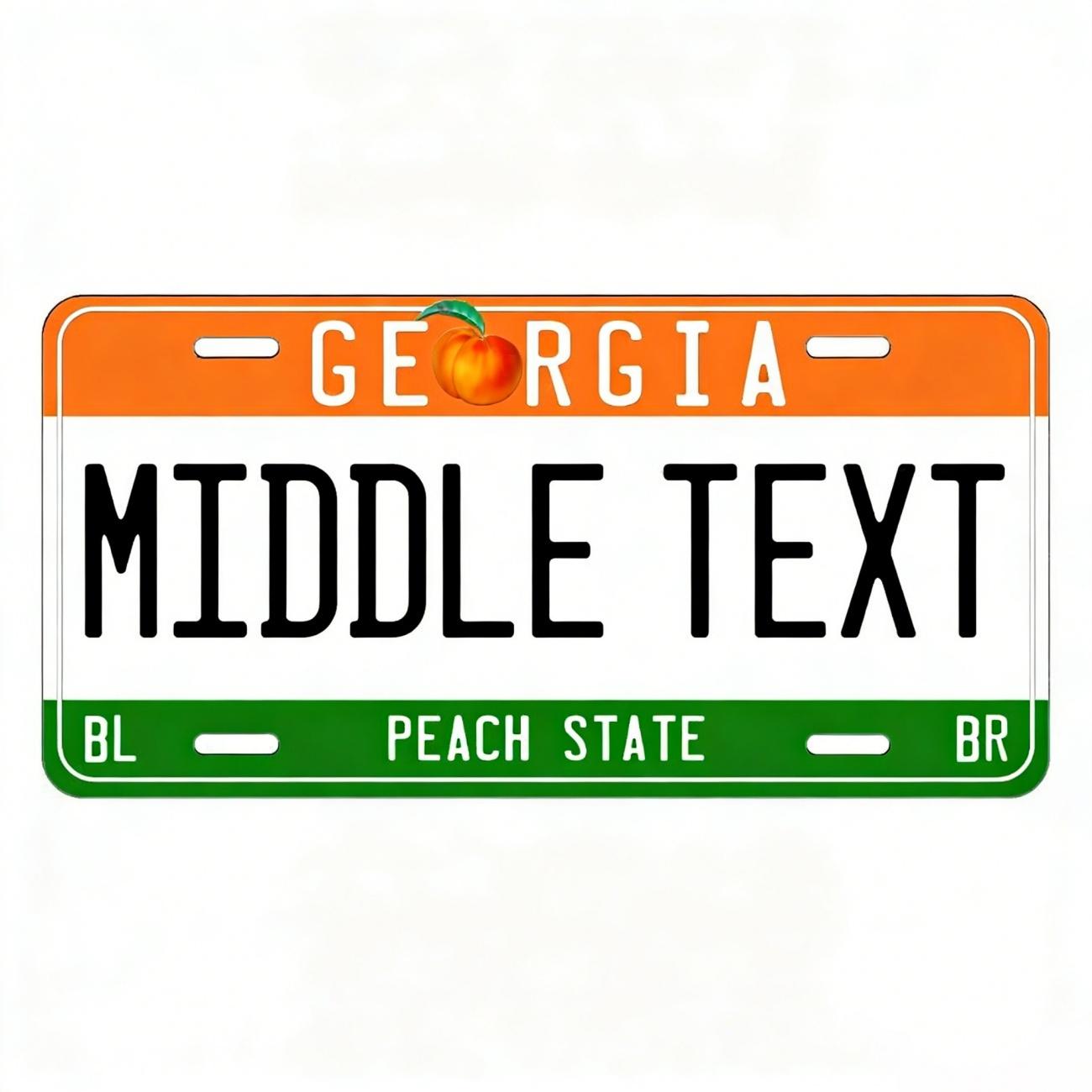 Vintage Metal Tin Sign Peach State Georgia Home Decor Wall Art білий
Vintage Metal Tin Sign Peach State Georgia Home Decor Wall Art білий