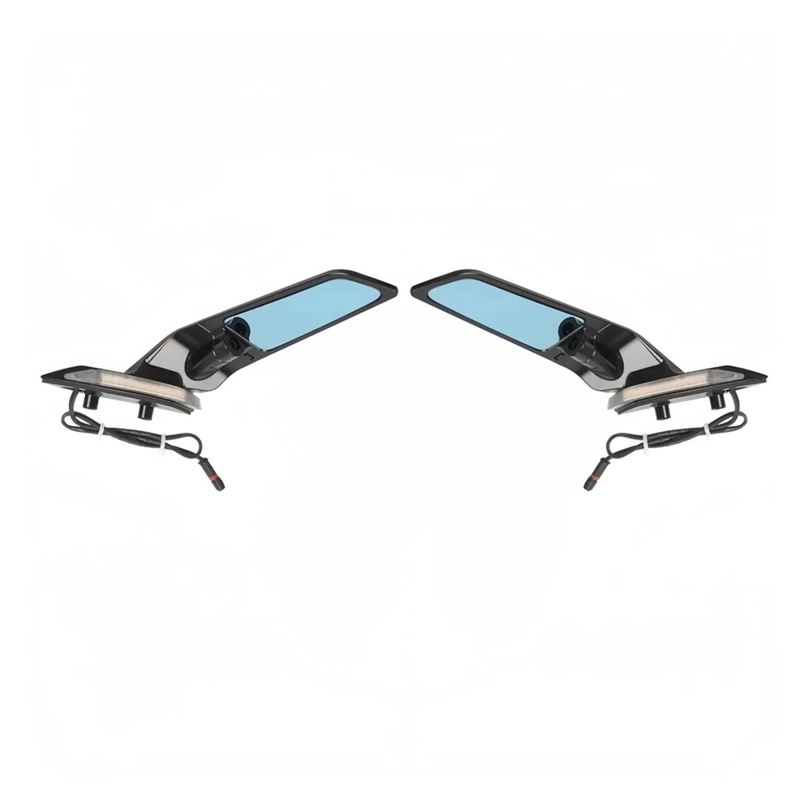 Motorcycle Mirror Kit Racing Rear View Side Mirror with LED One size
Motorcycle Mirror Kit Racing Rear View Side Mirror with LED One size