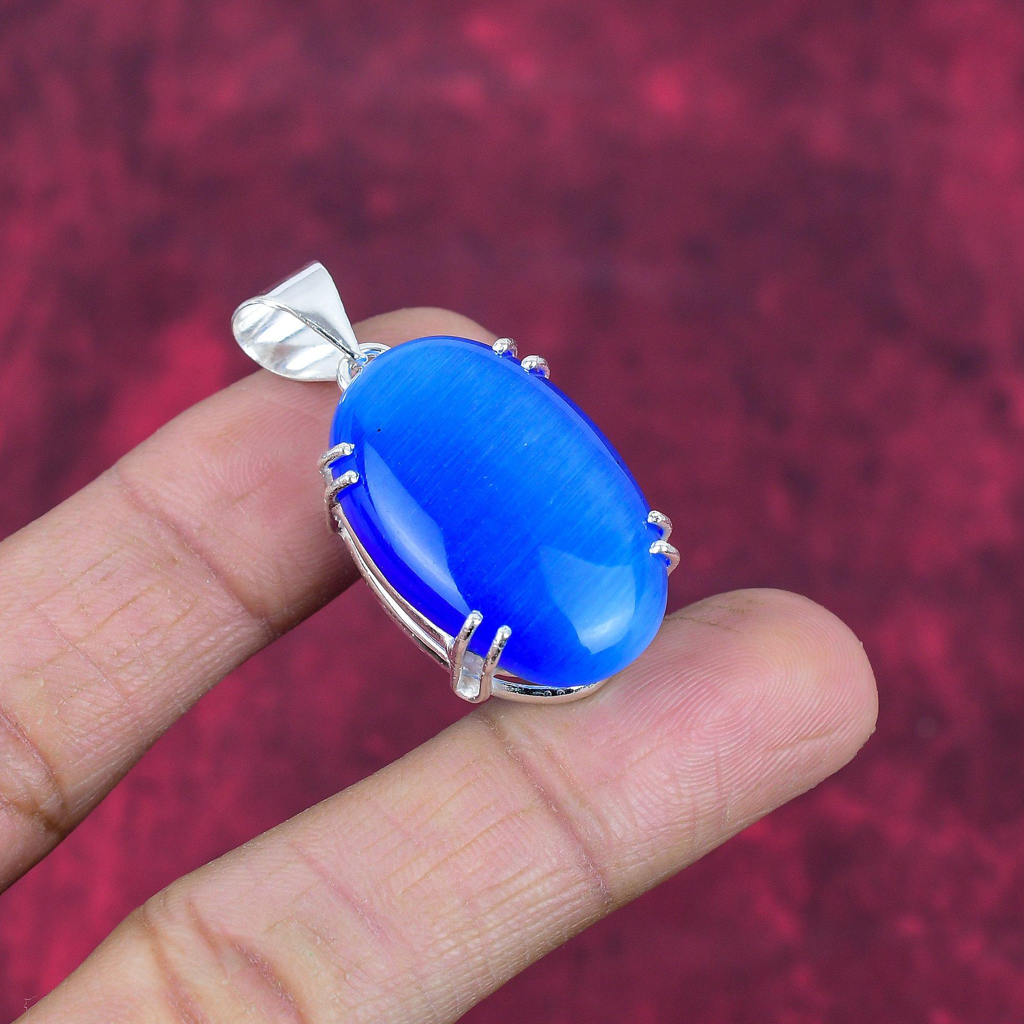 Monalisa 925 Solid Sterling Silver Pendant, Handmade Gemstone Pendant Jewelry, Gifts For Wife Brand New Pendant 1.65 Inches синій
Monalisa 925 Solid Sterling Silver Pendant, Handmade Gemstone Pendant Jewelry, Gifts For Wife Brand New Pendant 1.65 Inches синій