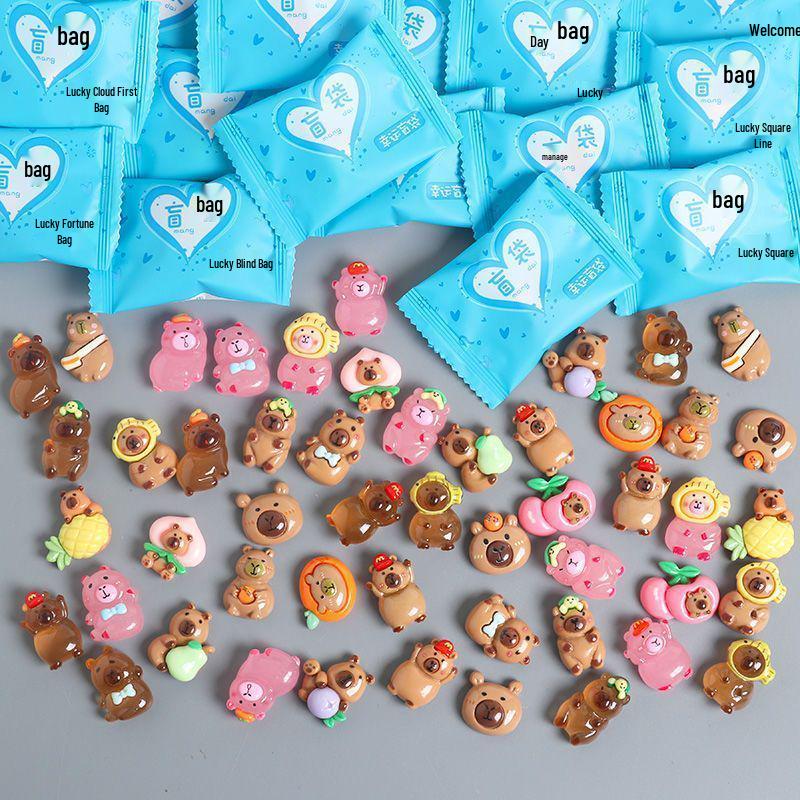Capybara Cute Cartoon Ornament Blind Bag Toy - Small Gift for Children Blind Bag - Random Style - 1pc
Capybara Cute Cartoon Ornament Blind Bag Toy - Small Gift for Children Blind Bag - Random Style - 1pc