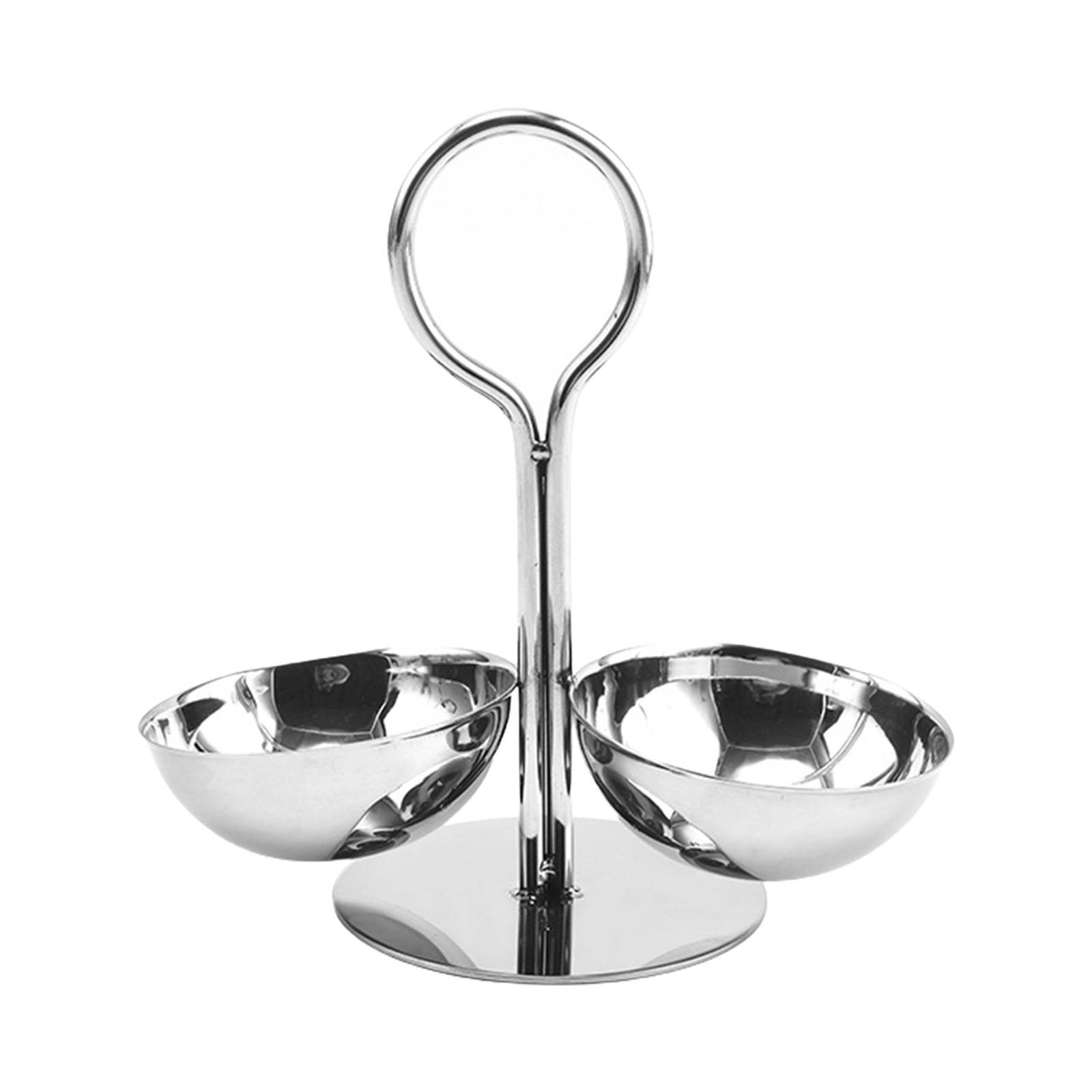 Rustproof Stackable Condiment Server With Smooth Edges Snack Stand with Bowls Ideal For Buffets Picnics And Travel A
Rustproof Stackable Condiment Server With Smooth Edges Snack Stand with Bowls Ideal For Buffets Picnics And Travel A
