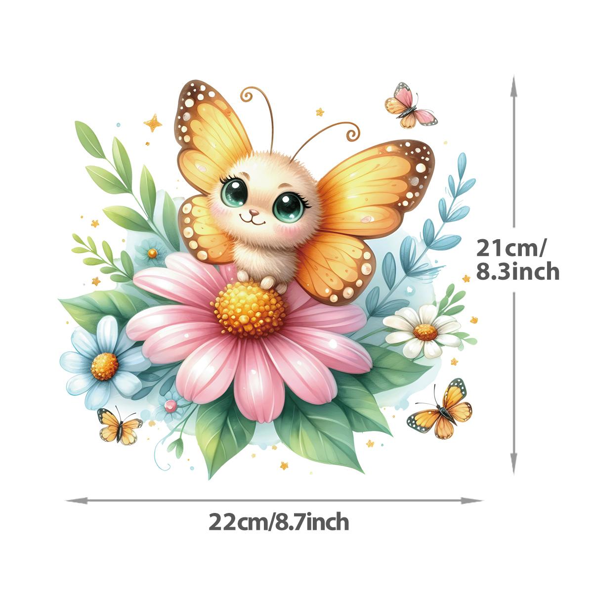 Милые цветы, термонаклейки, бабочки, новые термонаклейки для одежды, самодельные наклейки на ткани, товары для рукоделия
Милые цветы, термонаклейки, бабочки, новые термонаклейки для одежды, самодельные наклейки на ткани, товары для рукоделия