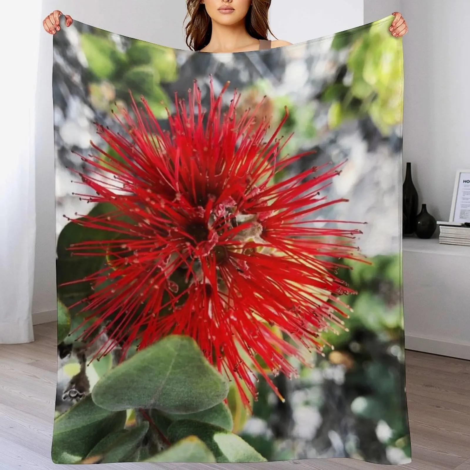 Ohia Lehua Throw Blanket Soft Warm Blanket Gift for Men Women Adults 102x76cm(40x30in)
Ohia Lehua Throw Blanket Soft Warm Blanket Gift for Men Women Adults 102x76cm(40x30in)