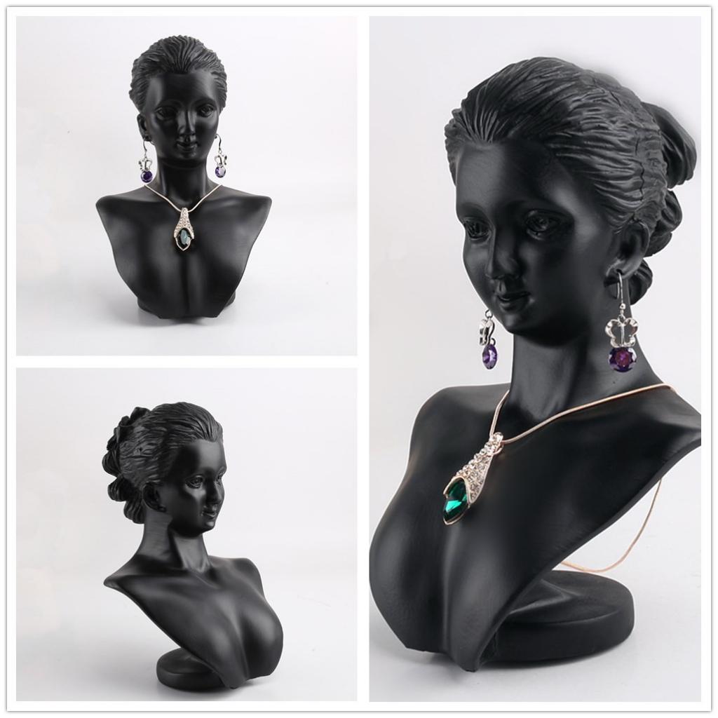 Black Resin Figurine Mannequin Model Jewelry Necklace Pendant Display Rack Counter Display
Black Resin Figurine Mannequin Model Jewelry Necklace Pendant Display Rack Counter Display