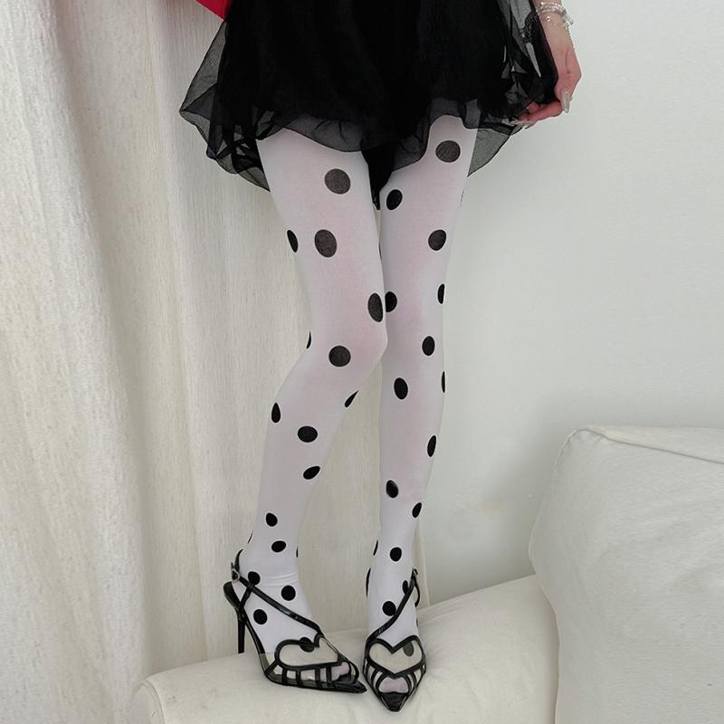 Вінтажні жіночі колготки в горошок Модні сексуальні колготки-сітка Весняно-осінні панчохи Супер еластичні трусики Y2k Жіночі One Size
Вінтажні жіночі колготки в горошок Модні сексуальні колготки-сітка Весняно-осінні панчохи Супер еластичні трусики Y2k Жіночі One Size