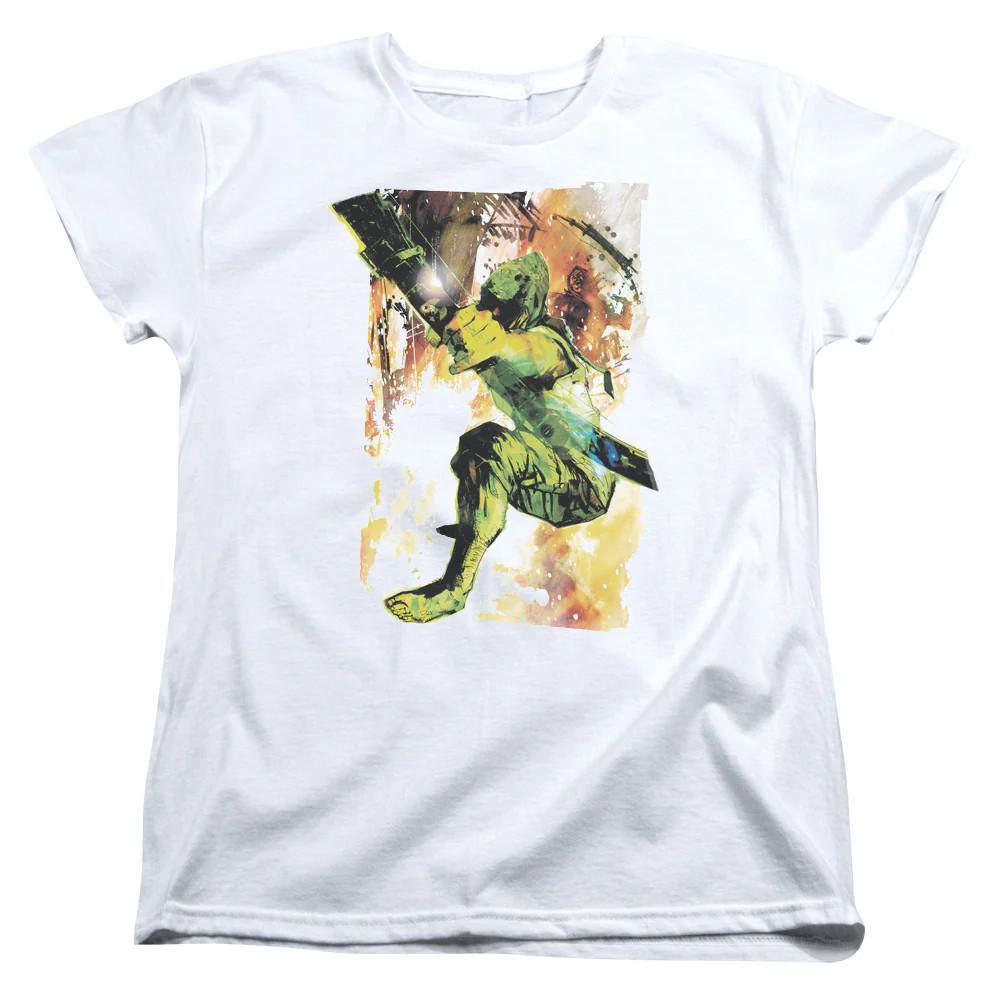 Justice League Painted Archer Womens T Shirt White M
Justice League Painted Archer Womens T Shirt White M