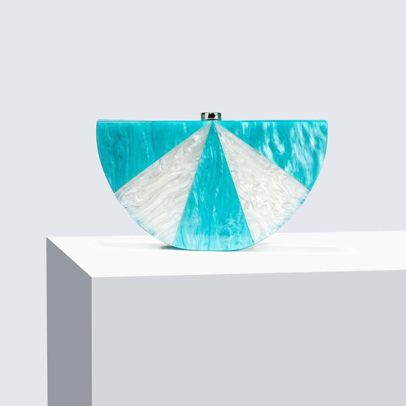 Wedding Half Circle Fashion Patchwork Acrylic Shoulder Crossbody Bag Clutch Evening New Women s Bags Trend Party Female Wallet 20X4.5X11.5CM небесно-голубой
Wedding Half Circle Fashion Patchwork Acrylic Shoulder Crossbody Bag Clutch Evening New Women s Bags Trend Party Female Wallet 20X4.5X11.5CM небесно-голубой