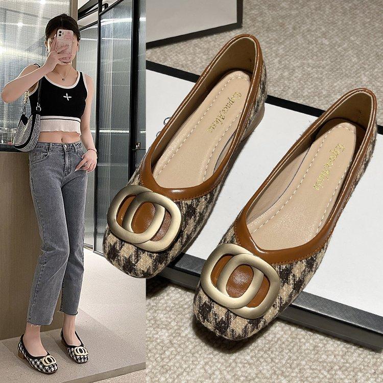 Qiandongge flat-soled single shoes women s spring 2024 new late evening wind shallow mouth Doudou shoes Korean version soft-soled women s shoes 40 коричневий
Qiandongge flat-soled single shoes women s spring 2024 new late evening wind shallow mouth Doudou shoes Korean version soft-soled women s shoes 40 коричневий