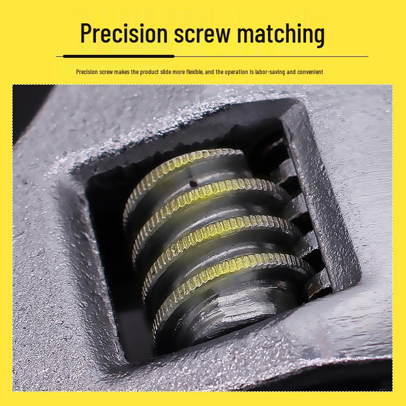 12-Inch Multifunctional Adjustable Wrench with Large Opening
12-Inch Multifunctional Adjustable Wrench with Large Opening