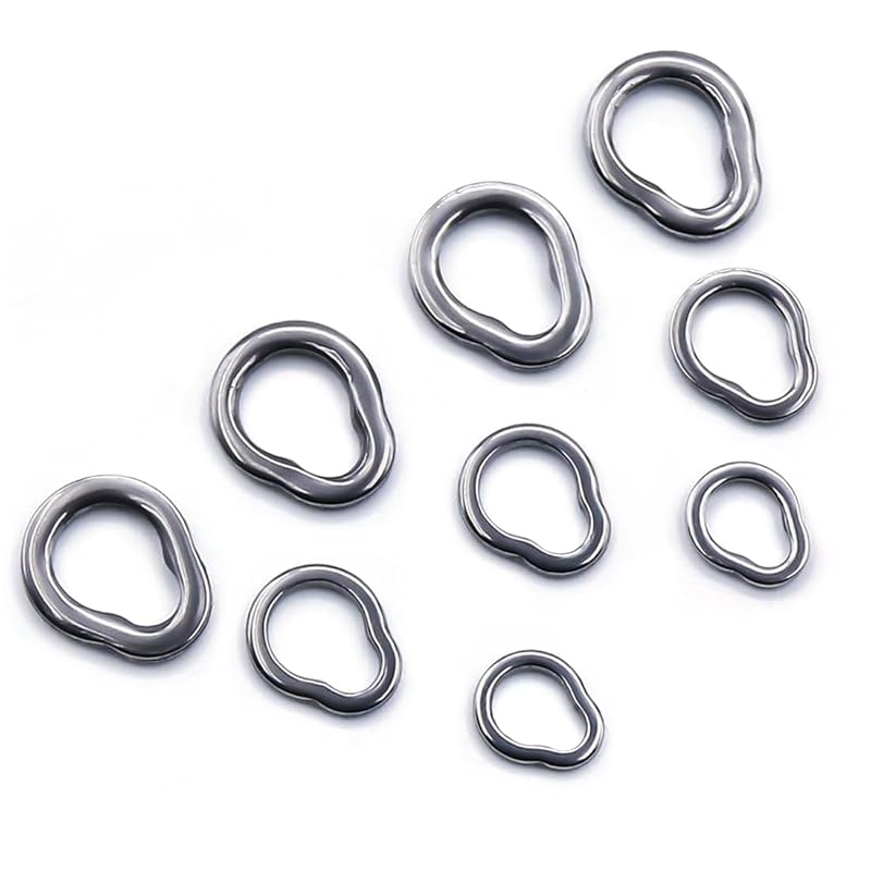9KM DWLIFE solid ring 25 pieces stainless steel ring high strength welding ring value fishing gear All 4 sizes freshwater saltwater fishing M#
9KM DWLIFE solid ring 25 pieces stainless steel ring high strength welding ring value fishing gear All 4 sizes freshwater saltwater fishing M#