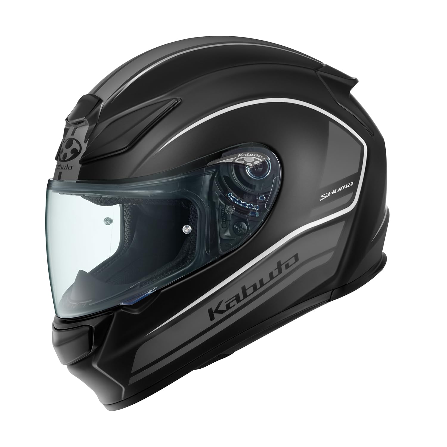 OGK KABUTO Motorcycle Helmet Full Face SHUMA NOVA Flat Black Gunmetal (Size XS)
OGK KABUTO Motorcycle Helmet Full Face SHUMA NOVA Flat Black Gunmetal (Size XS)