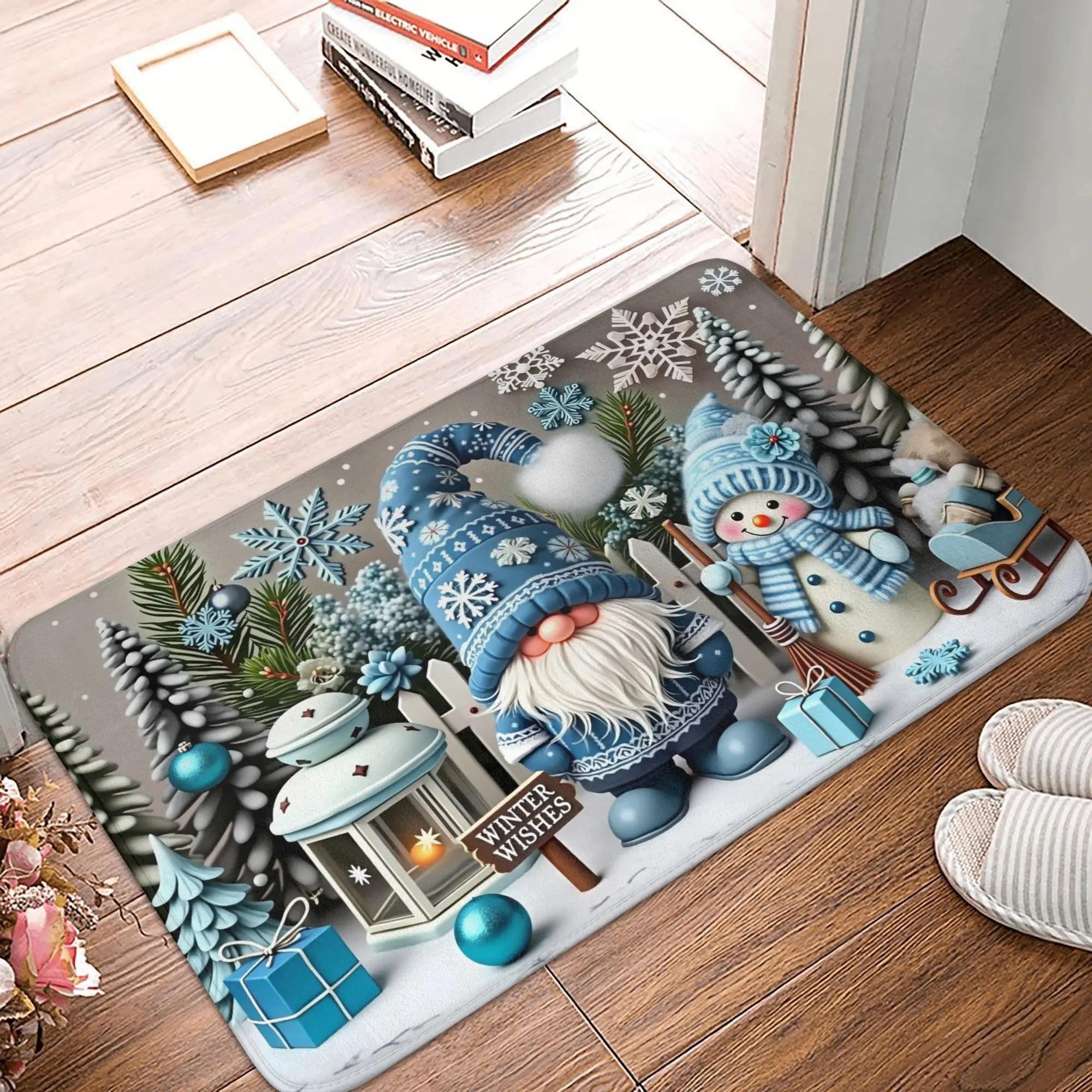 Christmas Gnome Carpet Festive Non-slip Doormat Suitable for Living Room Bedroom Sofa and Entryway Areas Home Decor Rug 40x60cm
Christmas Gnome Carpet Festive Non-slip Doormat Suitable for Living Room Bedroom Sofa and Entryway Areas Home Decor Rug 40x60cm