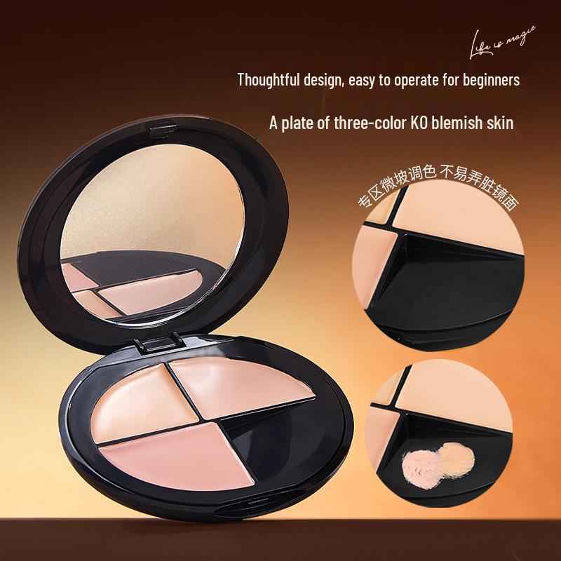 QXQY Soft Touch Three-Color Concealer for a Flawless Base - Corrects Uneven Skin Tone, Dark Circles, and Acne Marks.
QXQY Soft Touch Three-Color Concealer for a Flawless Base - Corrects Uneven Skin Tone, Dark Circles, and Acne Marks.