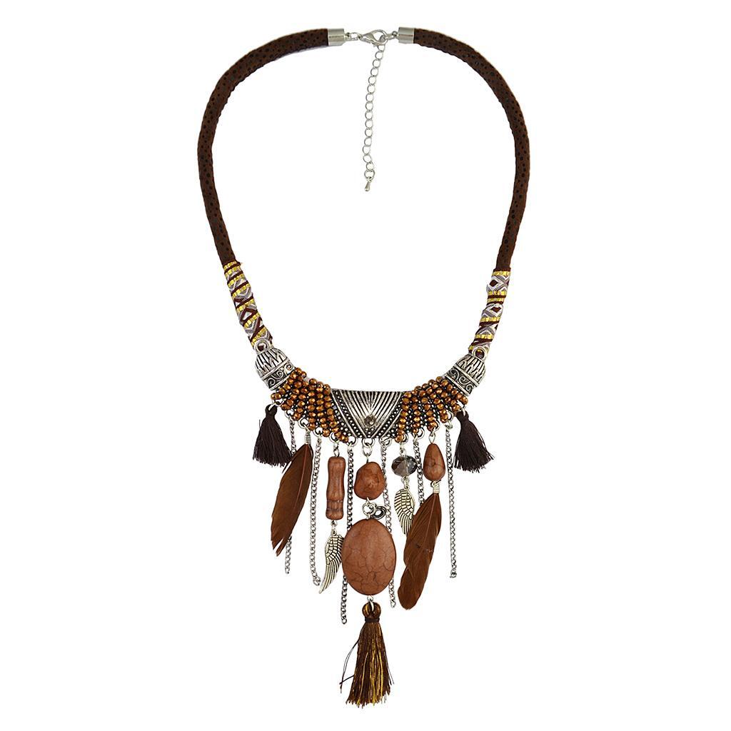 Bohemian Vintage Turquoise Tassels Choker Statement Necklace Women Tribal коричневий
Bohemian Vintage Turquoise Tassels Choker Statement Necklace Women Tribal коричневий