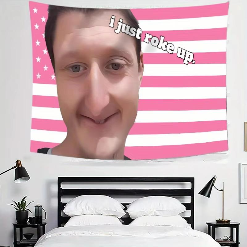 1pc DDanielLarson Funny Pink American Flag Tapestry Humorous I Just Roke Up Design Perfect for Bar Club Dorm 74x94cm(29x37in)
1pc DDanielLarson Funny Pink American Flag Tapestry Humorous I Just Roke Up Design Perfect for Bar Club Dorm 74x94cm(29x37in)