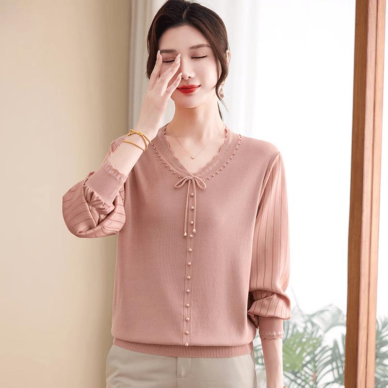 Dà Táng Fū Rén Elegant V-Neck Knit Top for Mothers 110
Dà Táng Fū Rén Elegant V-Neck Knit Top for Mothers 110