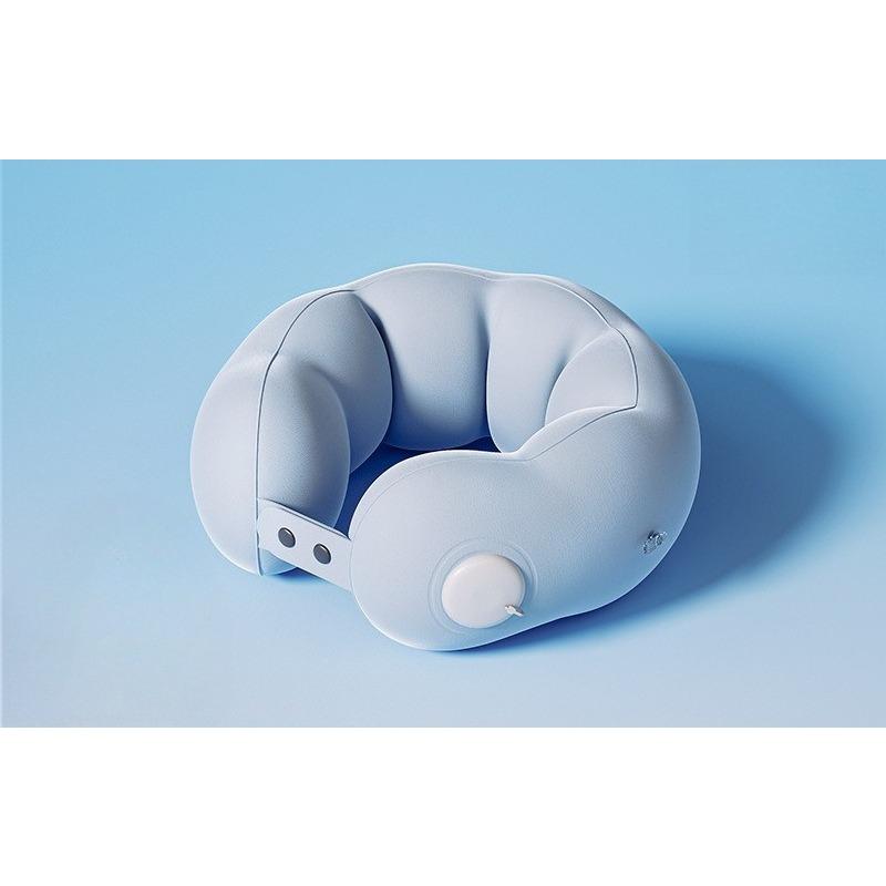 Inflatable U Shaped Neck Pillow Travel Portable Cervical Pillow Inflatable Pillow Waist Support Cushion Foot Rest For Travel 73x15cm синій
Inflatable U Shaped Neck Pillow Travel Portable Cervical Pillow Inflatable Pillow Waist Support Cushion Foot Rest For Travel 73x15cm синій